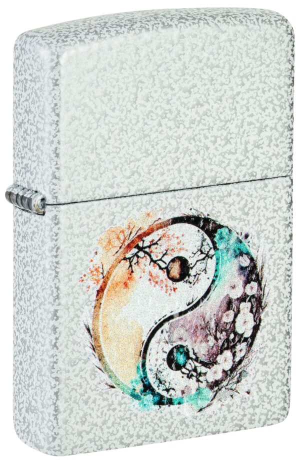 60007228 Zippo tulemasin Watercolor Yin Yang Design