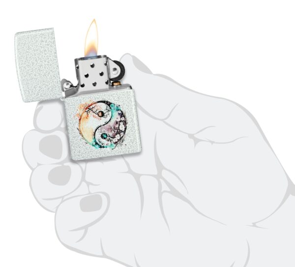 60007228 Zippo tulemasin Watercolor Yin Yang Design - Image 5