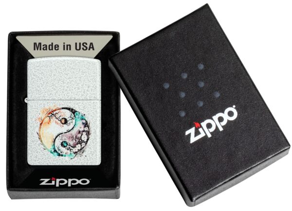60007228 Zippo tulemasin Watercolor Yin Yang Design - Image 3
