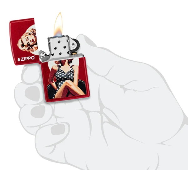 60007242 Zippo tulemasin Polka Dot Pinup — изображение 4