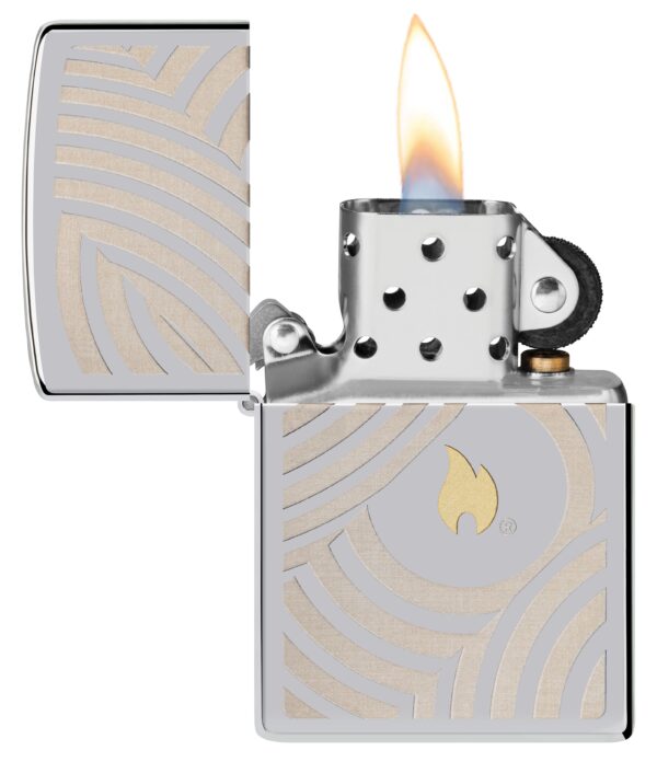 60007243 Zippo tulemasin Flame and Circles Design 2 — изображение 4