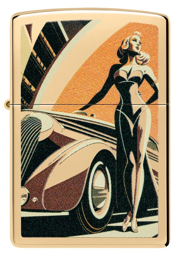 60007258 Zippo tulemasin Golden age — изображение 2