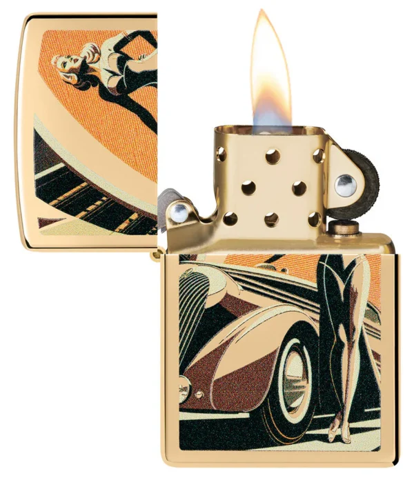 60007258 Zippo tulemasin Golden age — изображение 3