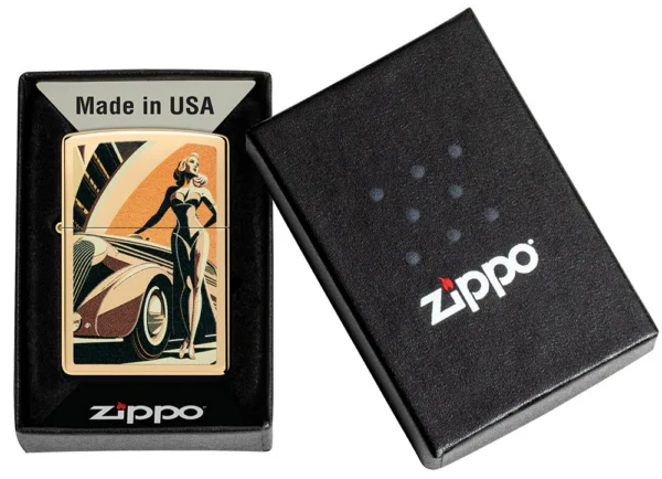 60007258 Zippo tulemasin Golden age — изображение 5