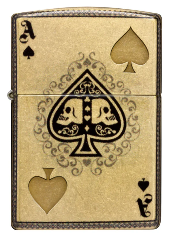 46388/60007299 Zippo tulemasin Ace skull - Image 2