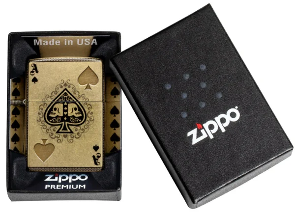 46388/60007299 Zippo tulemasin Ace skull - Image 6