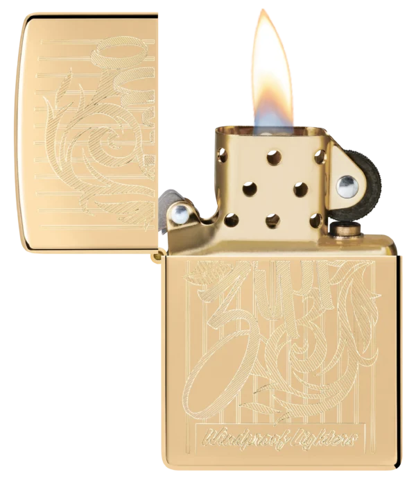 46568 Zippo tulemasin Swirling Filigree Design — изображение 4