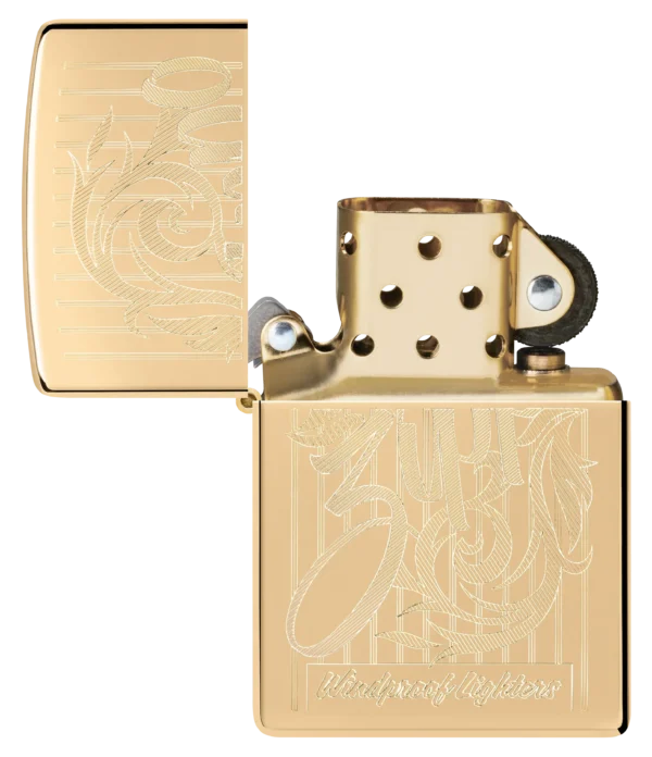 46568 Zippo tulemasin Swirling Filigree Design — изображение 5