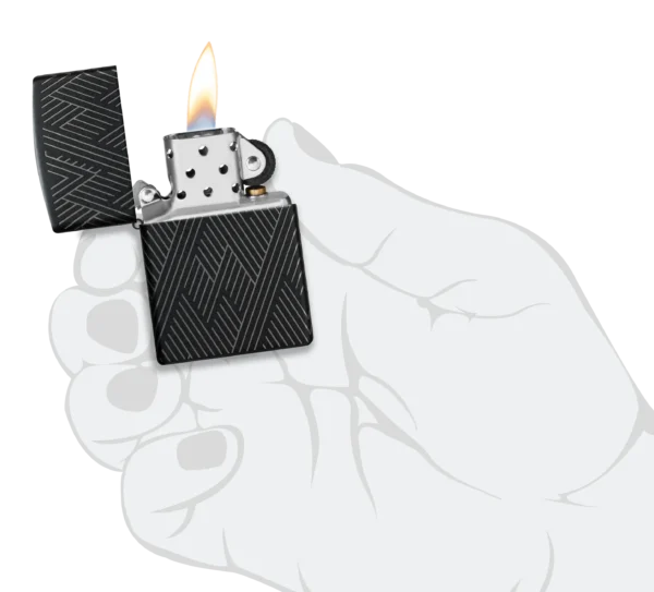46606 Zippo tulemasin Laser Lines Design - Image 3