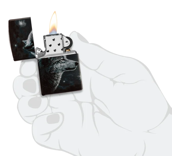 60007392 Zippo tulemasin Wolf Moon Design — изображение 6