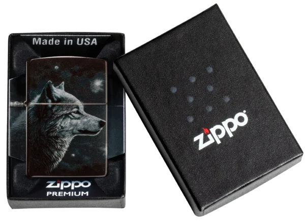 60007392 Zippo tulemasin Wolf Moon Design — изображение 7