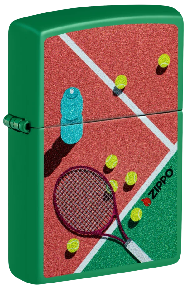 60007374 Zippo tulemasin Tennismotiv