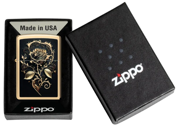 60007382 Zippo tulemasin Golden rose - Image 6
