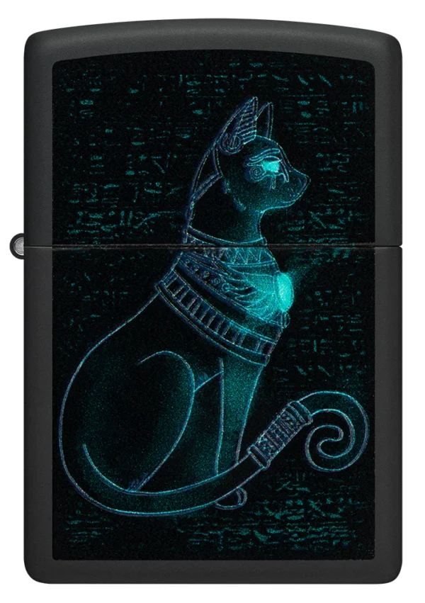 60006542 Zippo tulemasin 218 Spiritual Cat Design - Image 2