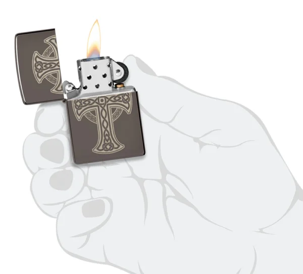 60006538 Zippo tulemasin Celtic Cross Design - Image 5