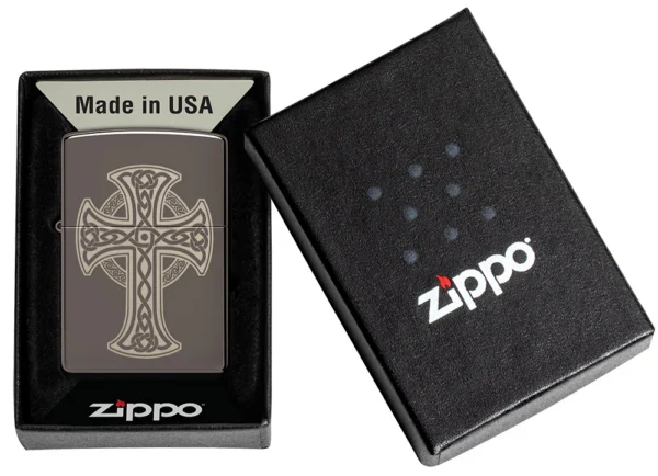 60006538 Zippo tulemasin Celtic Cross Design - Image 6
