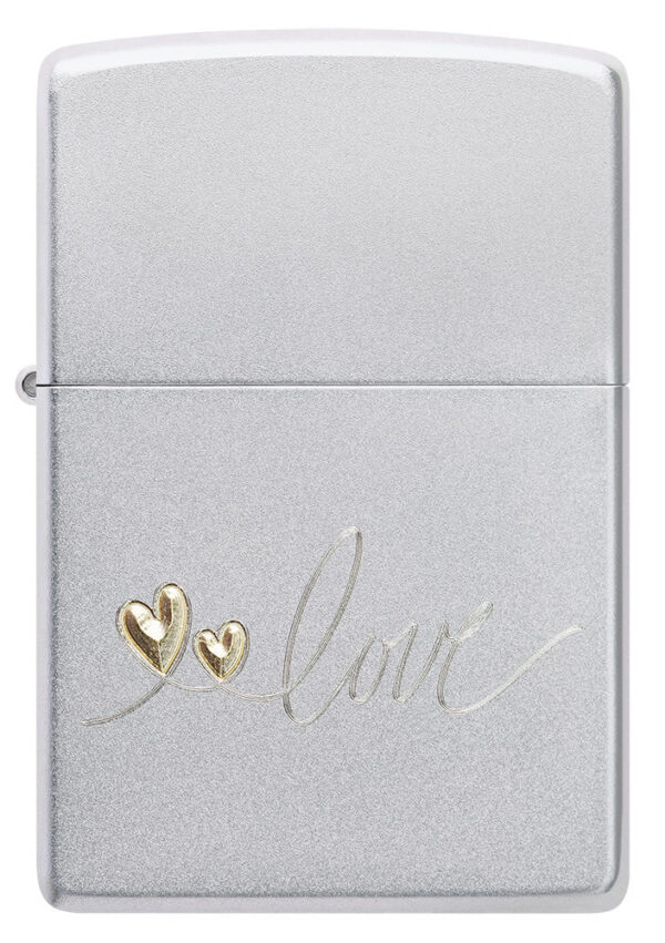 60006775 Zippo tulemasin Heart Two Tone - Image 2