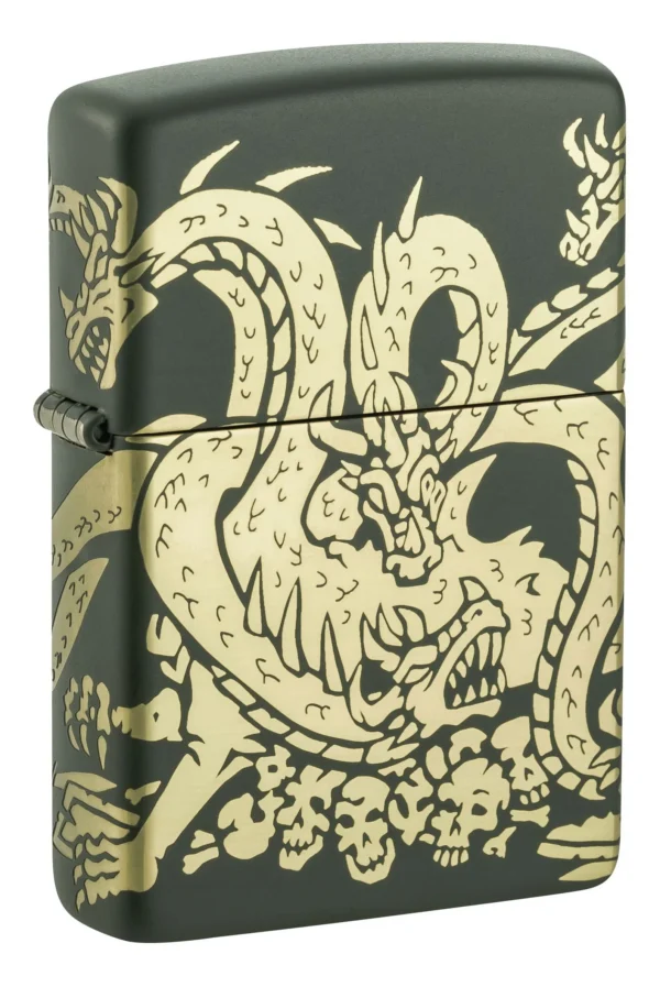 60006958 Zippo tulemasin Dragon Design