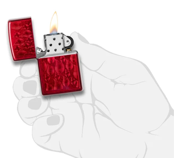 60004598 Zippo tulemasin Candy Apple Red Zippo Flamme - Image 4