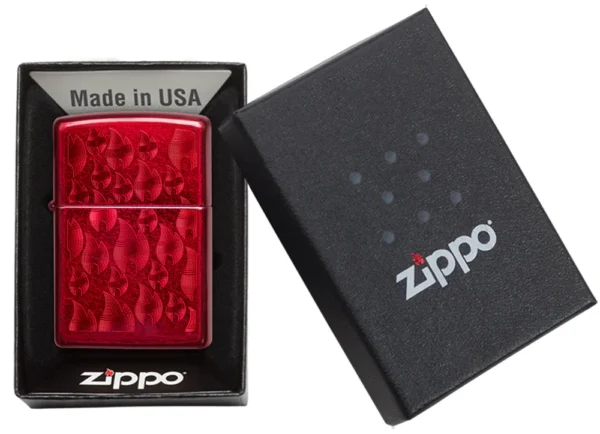 60004598 Zippo tulemasin Candy Apple Red Zippo Flamme - Image 5