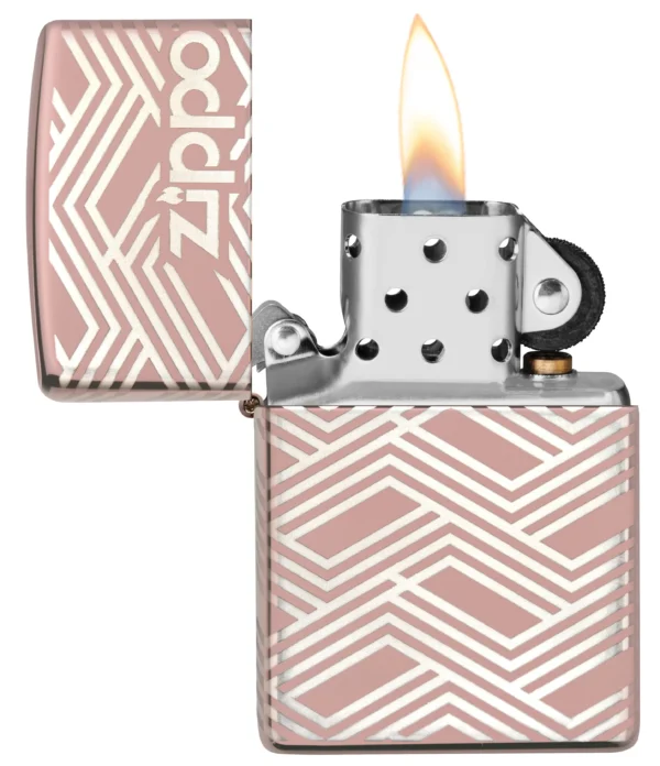 60005281/49190 Zippo tulemasin Abstract Laser Design — изображение 5