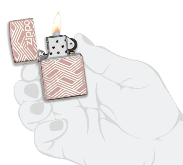 60005281/49190 Zippo tulemasin Abstract Laser Design — изображение 6