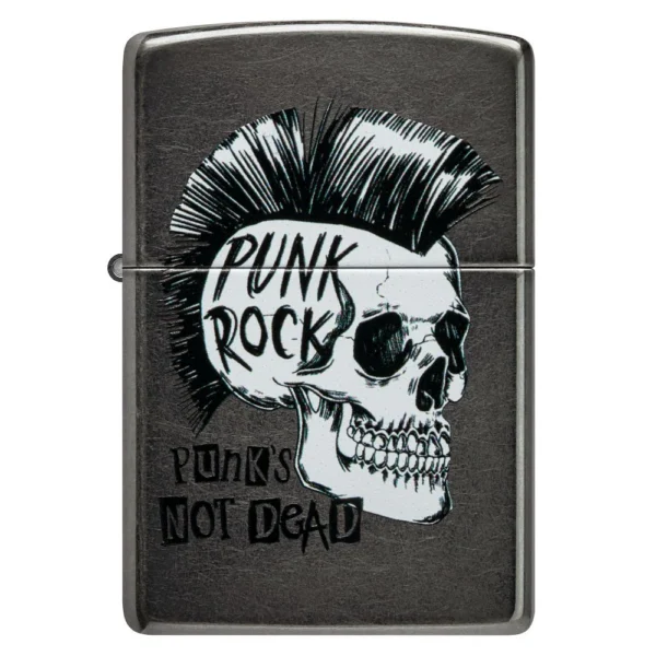 60006559 Zippo tulemasin Punk Rock Skull Design - Image 2