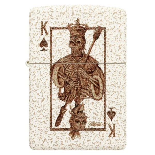 60006598 Zippo tulemasin Rick Rietveld Ace Skull Design - Image 2