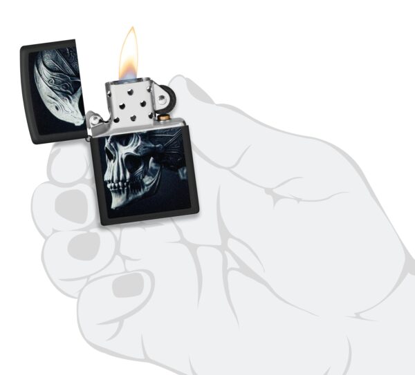 60006893 Zippo tulemasin Cyberpunk Skull — изображение 4