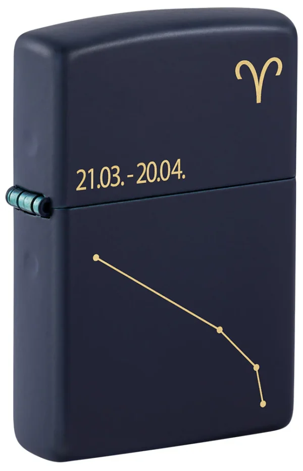 60006932 Zippo tulemasin 239 Zodiac Aries Design