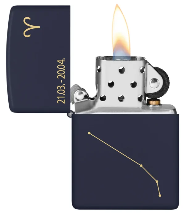 60006932 Zippo tulemasin 239 Zodiac Aries Design - Image 5