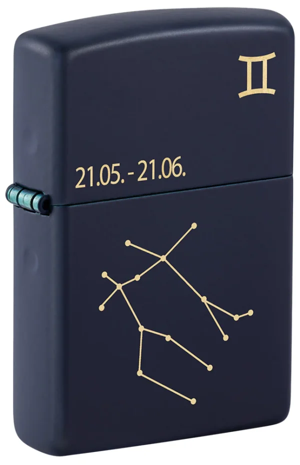60006934 Zippo tulemasin 239 Zodiac Gemini Design