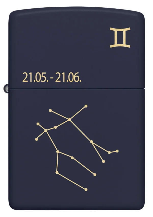 60006934 Zippo tulemasin 239 Zodiac Gemini Design - Image 2