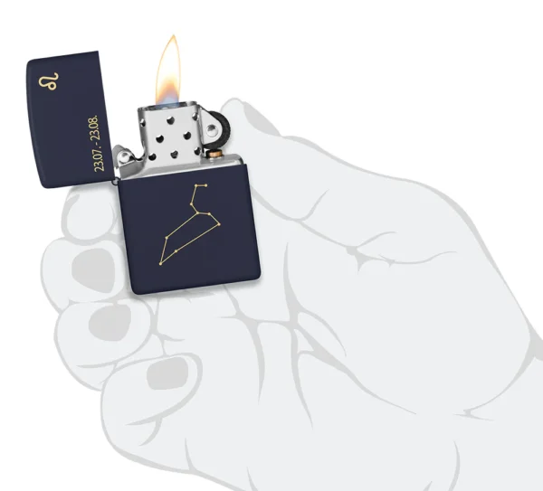60006936 Zippo tulemasin 239 Zodiac Leo Design - Image 4