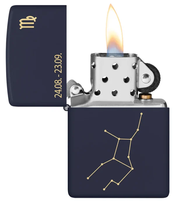 60006937 Zippo tulemasin 239 Zodiac Virgo Design - Image 4