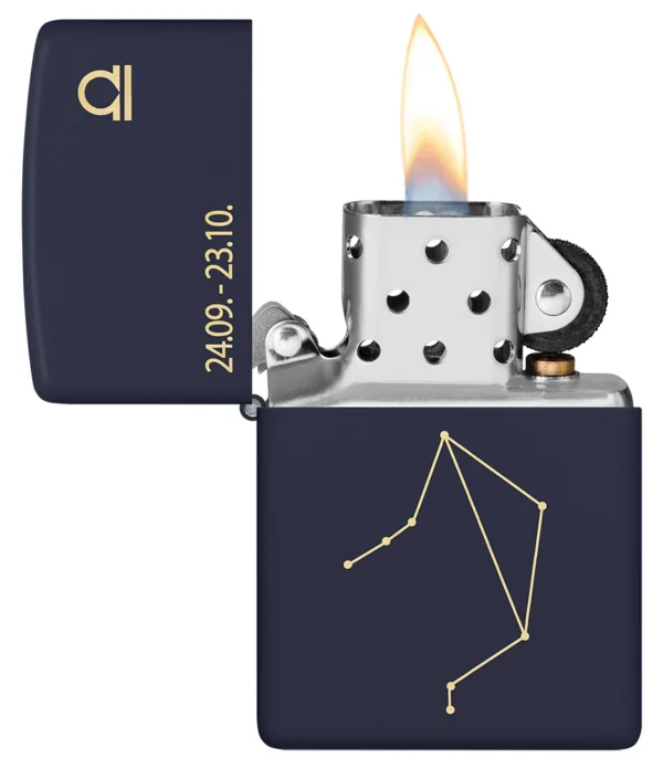 60006938 Zippo tulemasin 239 Zodiac Libra Design - Image 4