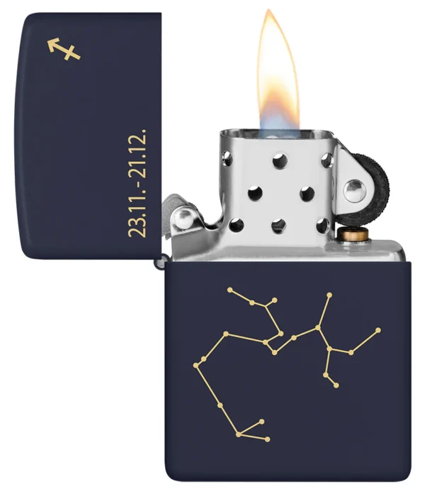 60006940 Zippo tulemasin 239 Zodiac Sagittarius Design - Image 3