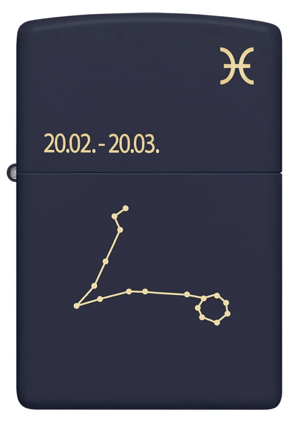 60006943 Zippo tulemasin 239 Zodiac Pisces Design - Image 3