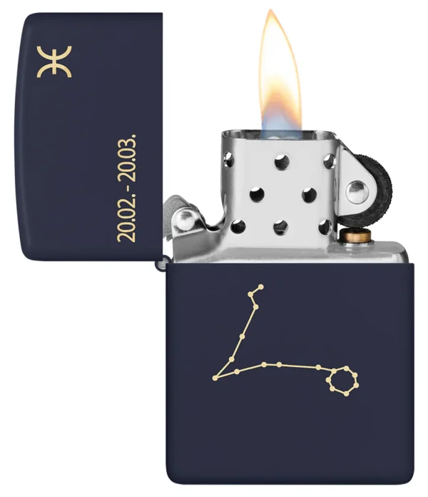 60006943 Zippo tulemasin 239 Zodiac Pisces Design - Image 4