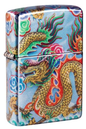 60006581 Zippo tulemasin Dragon Design