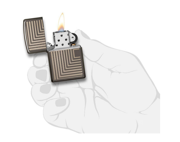 49071 Zippo tulemasin Boxed Lines Design HOL19* - Image 3