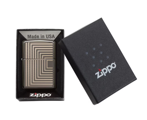 49071 Zippo tulemasin Boxed Lines Design HOL19* - Image 4