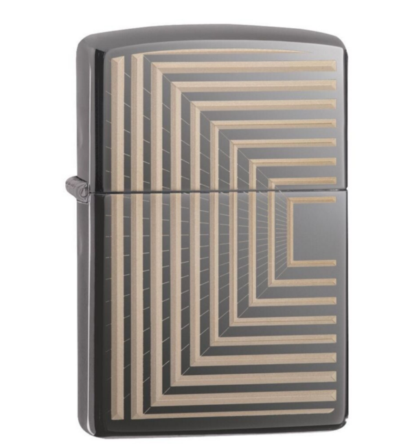 49071 Zippo tulemasin Boxed Lines Design HOL19*